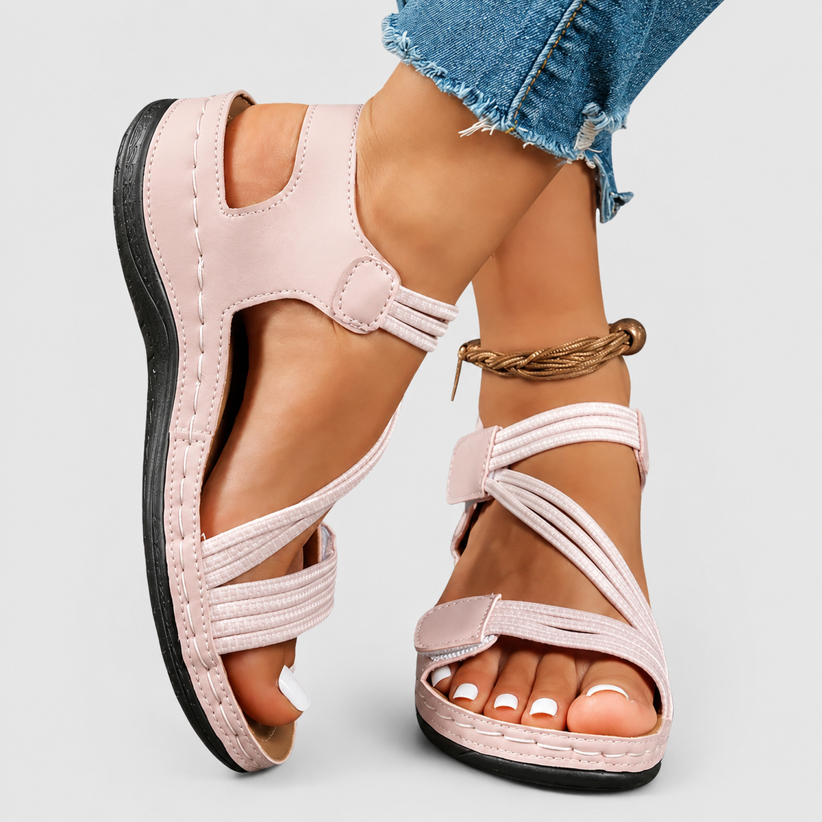 Ophelia - Sandales orthopédiques confortables